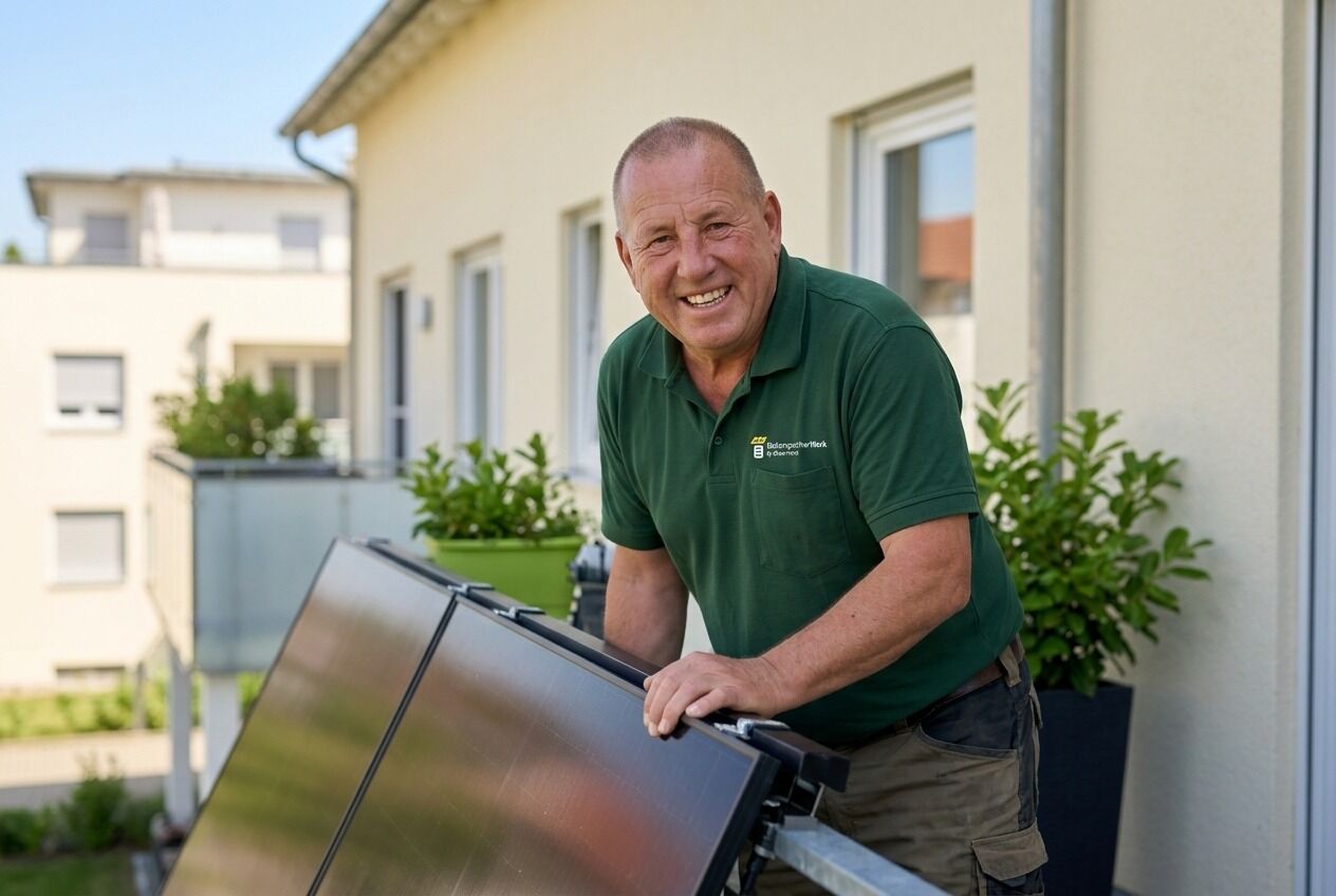 Kontrolle von Zählerstand und Stromabrechnung beim Kunden vor Ort